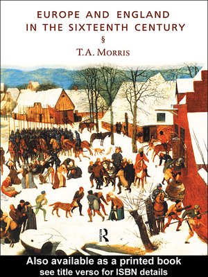cover image of Europe and England in the Sixteenth Century
